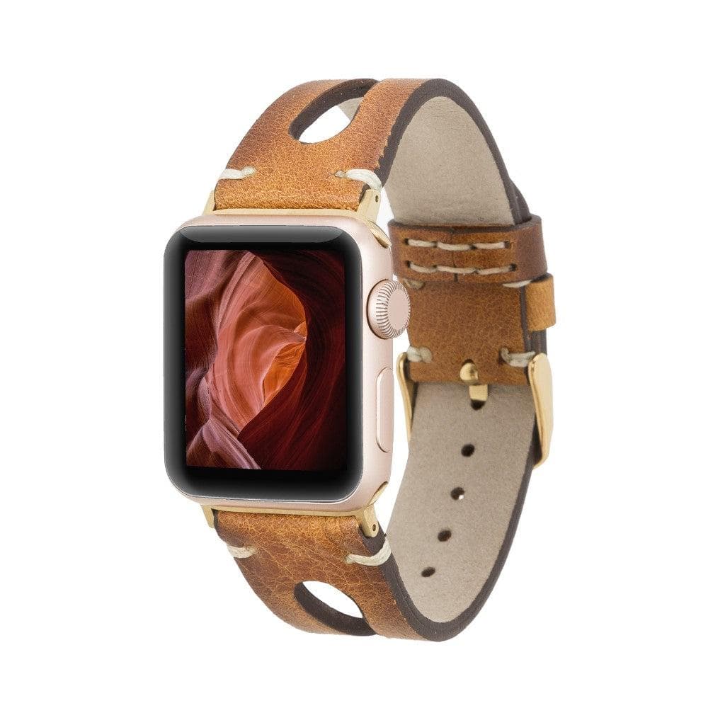 Coventry Classic Hole Apple Watch Leather Straps