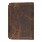 Leather Card Holder – Minimalist Slim Bifold Wallet for Men & Women (Matteo)