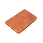 Leather Card Holder – Minimalist Slim Bifold Wallet for Men & Women (Matteo)