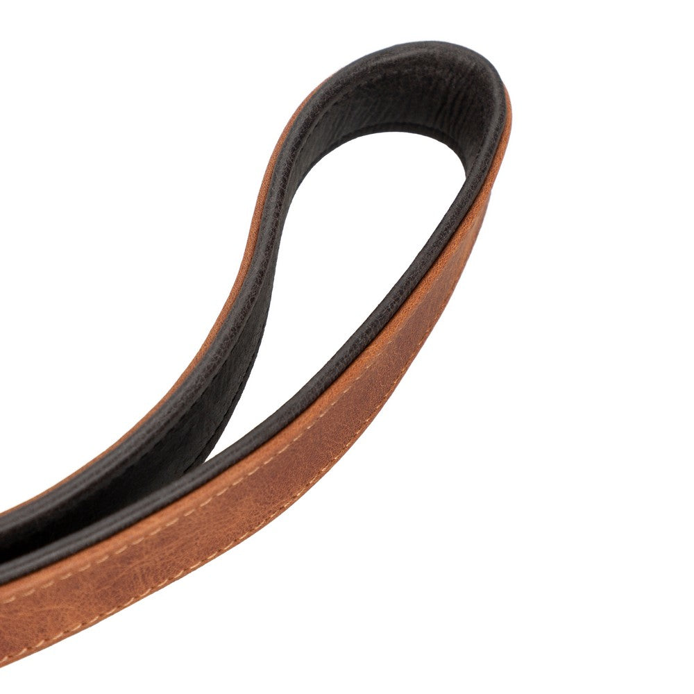 Handmade Dog Travel Strap from Real Leather 215 cm (84.6 inch)
