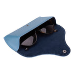 Leather Glasses Case Stylish Eyewear Protection (Optura)