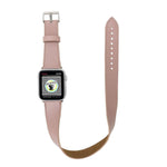 Lancaster Double Tour Classic Apple Watch Leather Straps