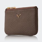 3002 Unisex Leather Coin Purse With Zipper