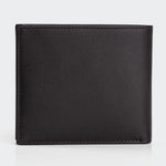 4003 Men Leather Wallet With Two Compartments And Coin Packets