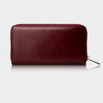 5111 Women Large Leather Wallet With Dual Compartments