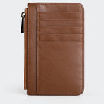 5507 Women Leather Card Holder With Zipper