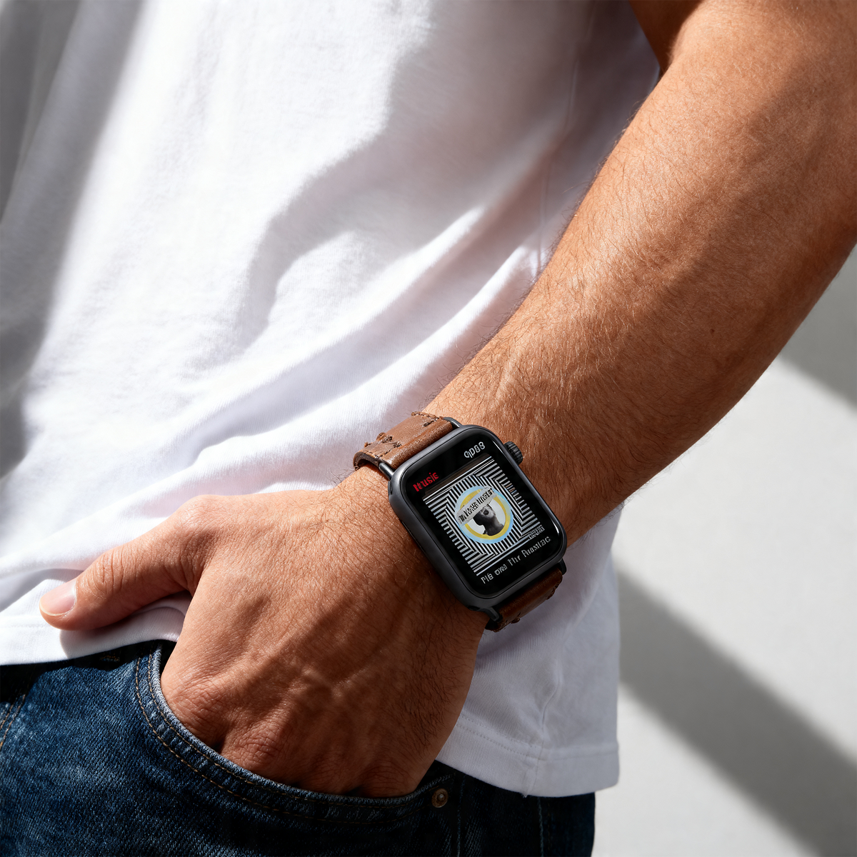 Boras Apple Watch Leather Band