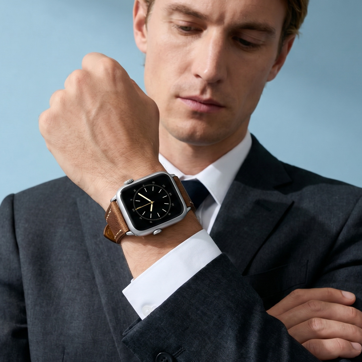 BA3 Apple Watch Leather Band
