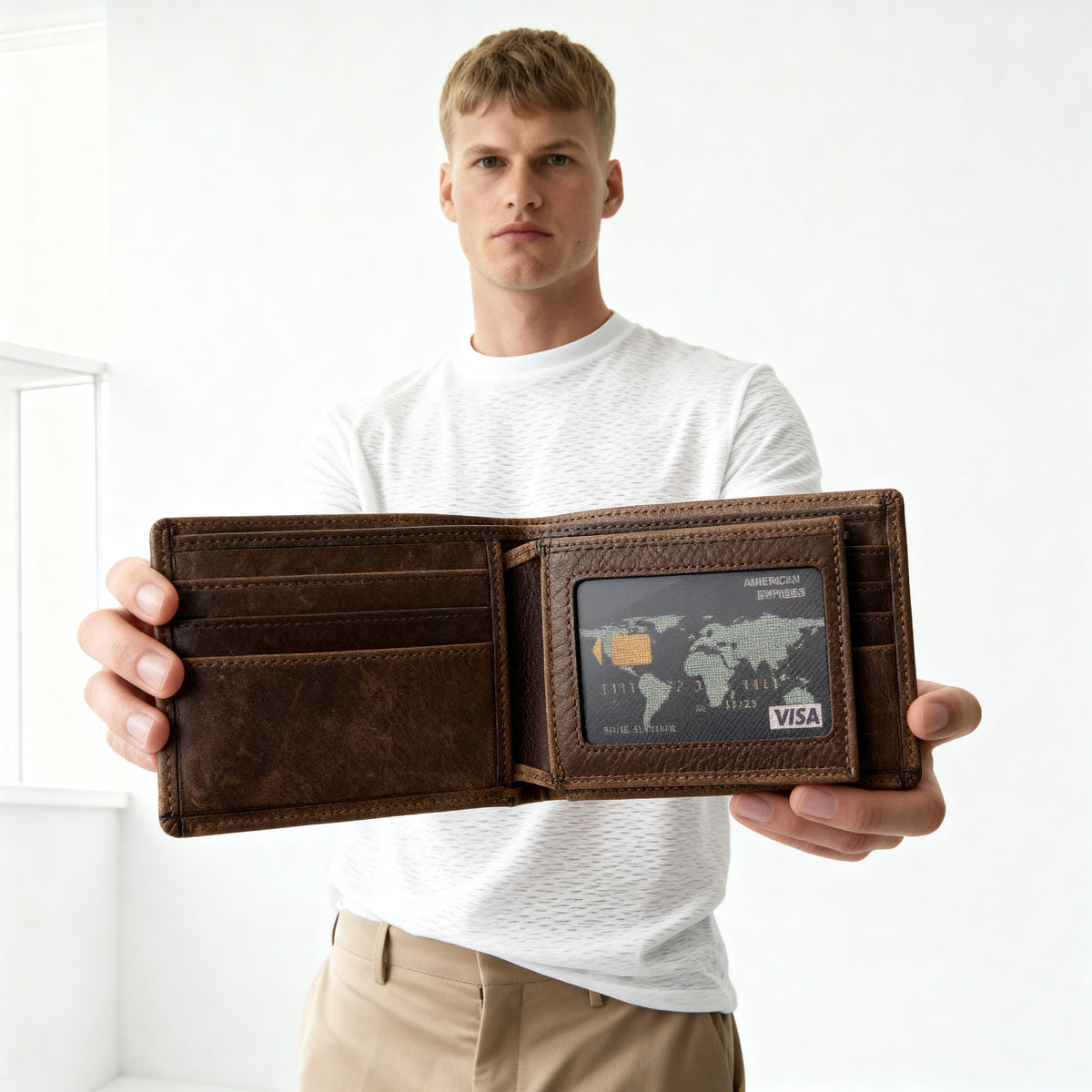 Marky Leather Wallet