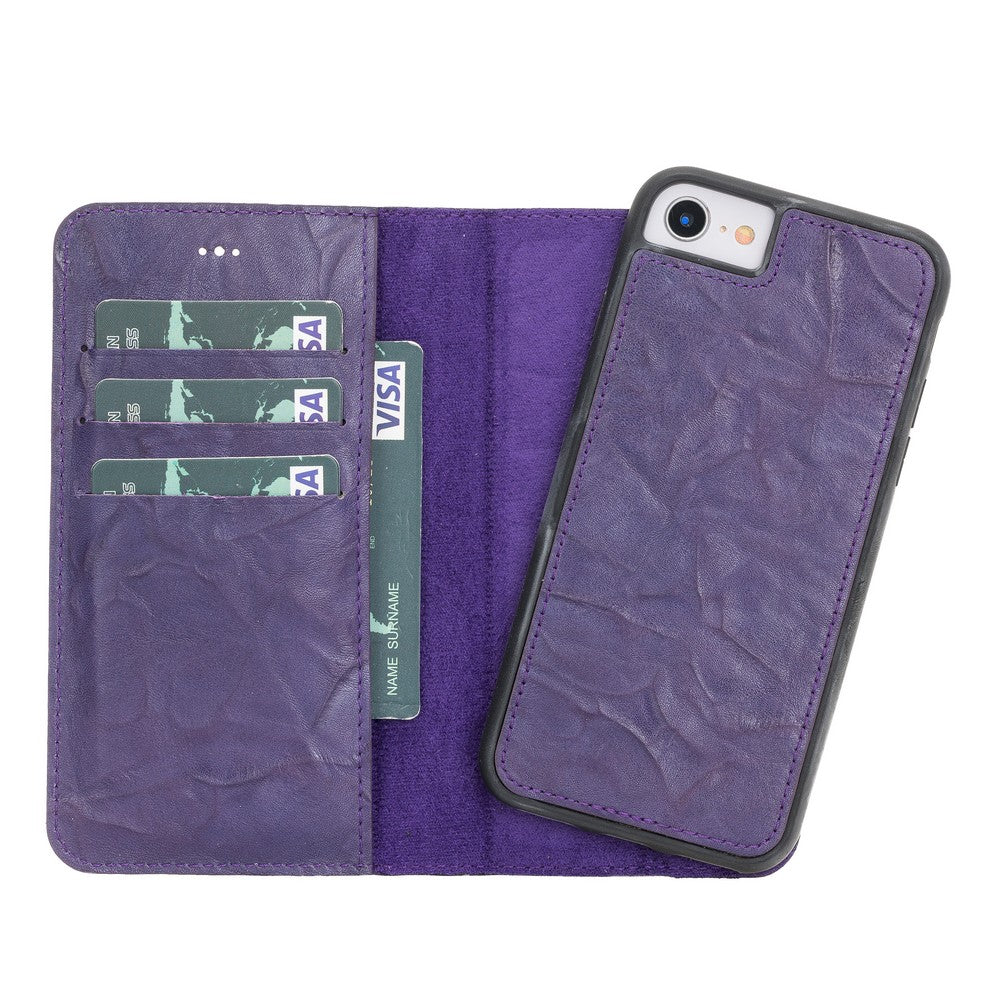 Apple iPhone 7-8 Series Leather Wallet Case