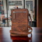 Fuco Real Leather Men's Crossbody Bag