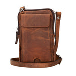 Fuco Real Leather Men's Crossbody Bag