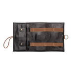 Leather Cable Accessory Carrying Bag