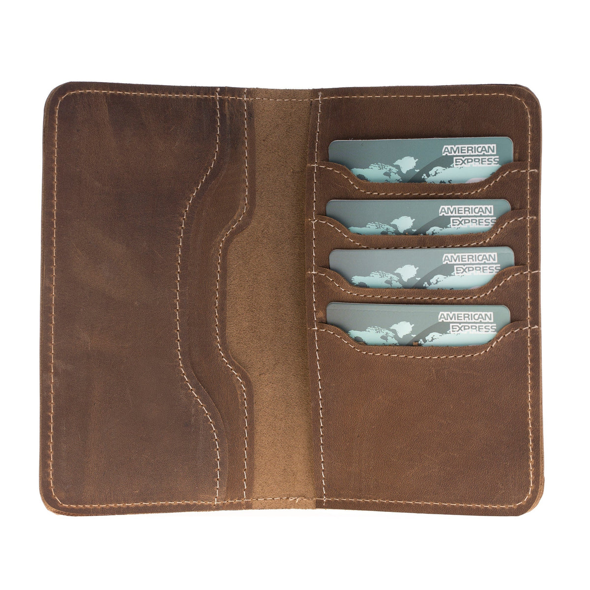 Passport Cover with Leather Wallet