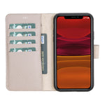 Apple iPhone 11 Series Compatible Leather Wallet Case