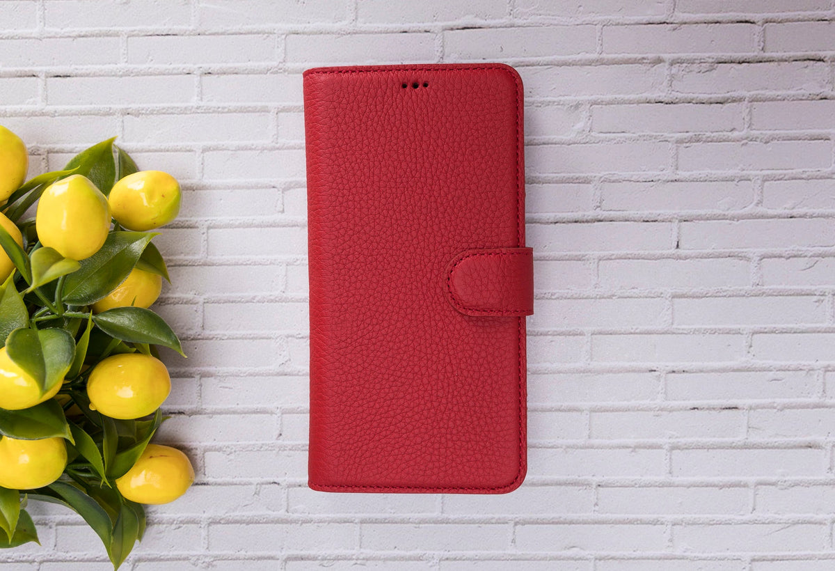 Apple iPhone 11 Series Compatible Leather Wallet Case
