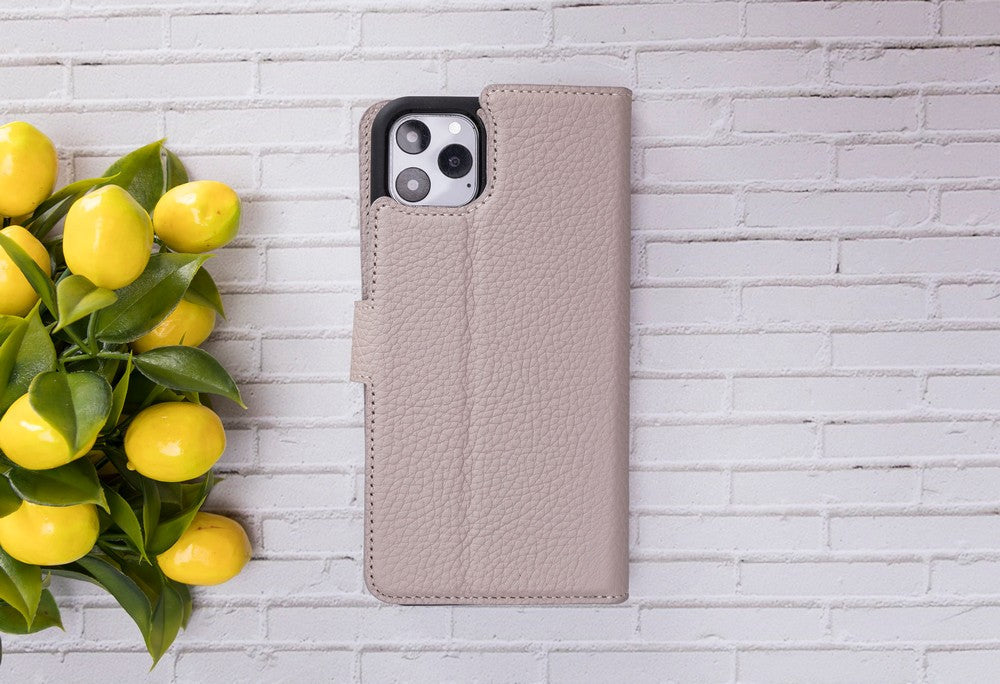 Apple iPhone 11 Series Compatible Leather Wallet Case