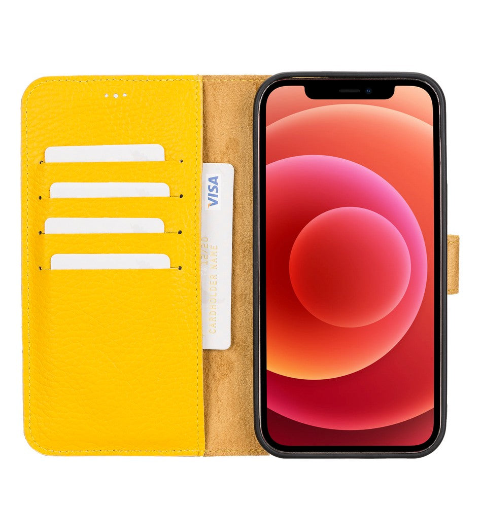 Apple iPhone 12 Series Leather Wallet Case