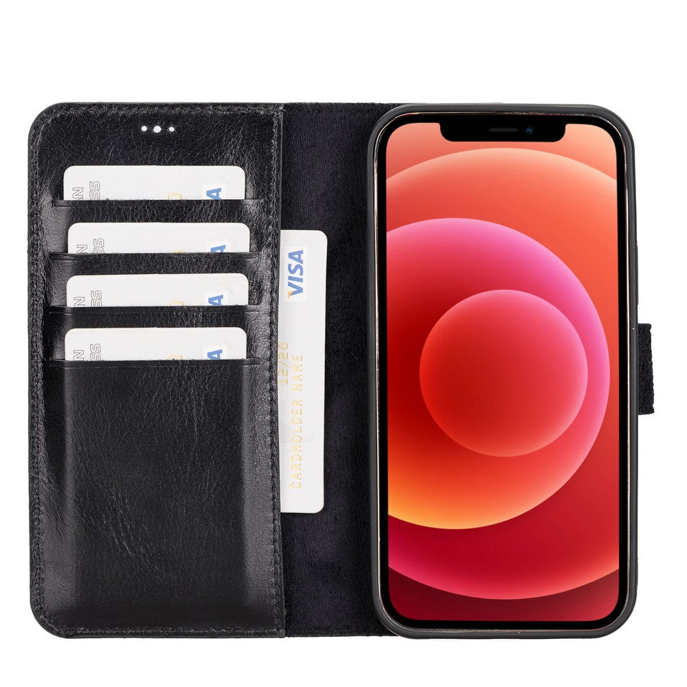Apple iPhone 12 Series Leather Wallet Case