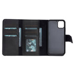 Apple iPhone 11 Series Leather Wallet Case Santa