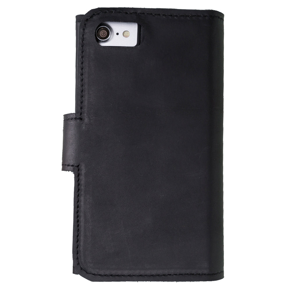 Santa iPhone SE / 8 / 7 Leather Detachable Wallet Case