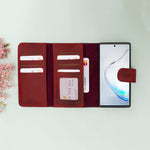 Samsung Galaxy Note 10 Leather Wallet Case Santa