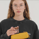 Leather Pencil Case – Genuine Leather Multipurpose Pouch for Office, Tools & Cosmetics (Lilia)