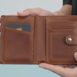 Minimalist Leather Smart Wallet – RFID Blocking Card Holder (Venus)