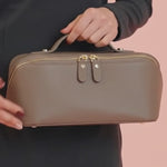 Natalie Leather Make up Bag