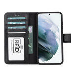 Samsung Galaxy S23 Series Compatible Leather Wallet Case