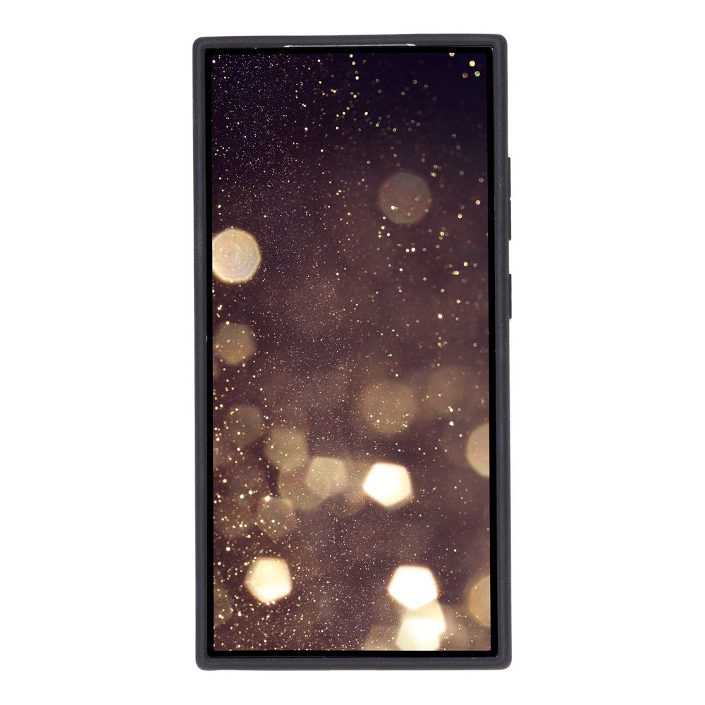 Leather Samsung Galaxy S24, Plus and Ultra Case, Suede Interior, Wireless Charge, Magnetic (Aurora)